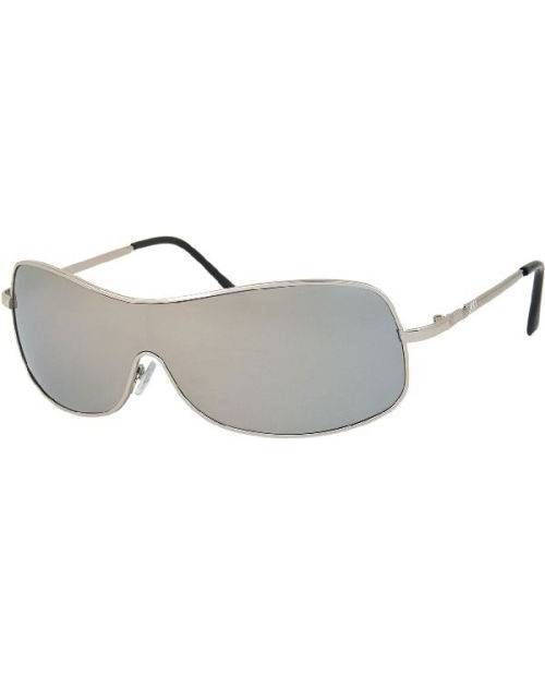 Lunettes Masque Allongé Argent