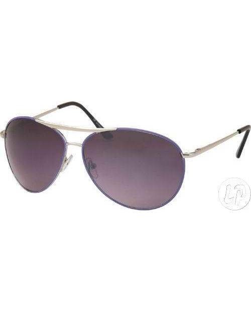 Aviator Sunglasses Silver Frame